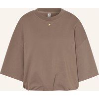 10DAYS 10days Oversized-Sweatshirt Mit 3/4-Arm beige