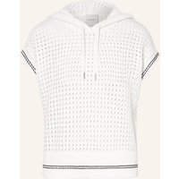 Varley Strick-Hoodie Vittoria weiss