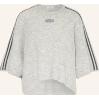 American vintage Pullover Mit Alpaka Und 3/4-Arm grau