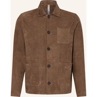 DUNO Duno Leder-Overjacket Corex braun