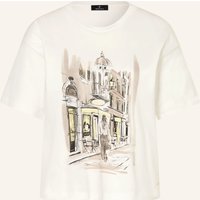 monari Monari T-Shirt Mit Schmucksteinen weiss