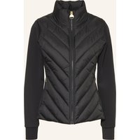 Barbour International Barbour International Steppjacke Luxara Im Materialmix schwarz