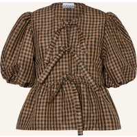 Ganni Ganni Bluse braun