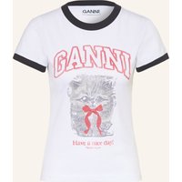 Ganni Ganni T-Shirt weiss
