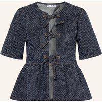 Ganni Ganni Jeansbluse blau