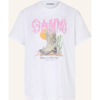 Ganni Ganni T-Shirt weiss