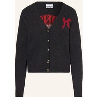 Ganni Strickjacke schwarz