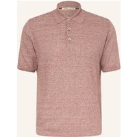 MAURIZIO BALDASSARI Maurizio Baldassari Strick-Poloshirt braun