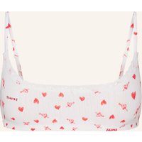 SKIMS Skims Bustier Lightweight Cotton weiss