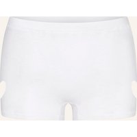 SKIMS Skims Lounge-Shorts Worn In Jersey weiss