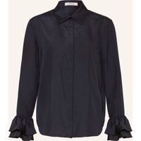 dorothee schumacher Dorothee Schumacher Hemdbluse Playful Volumes Aus Seide Mit Rüschen blau
