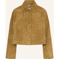 dorothee schumacher Dorothee Schumacher Lederjacke Soft Touch beige