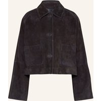dorothee schumacher Dorothee Schumacher Lederjacke Soft Touch blau