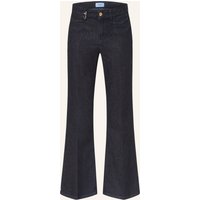 CAMBIO Bootcut Jeans Fabienne blau