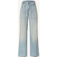 G-Star Wide Leg Jeans Fatigue blau
