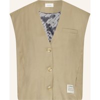 American vintage Blazerweste Lanow gruen