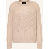 AllSaints Allsaints Pullover Chainy Mit Mohair braun