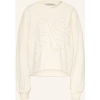 AllSaints Allsaints Sweatshirt Lila Embos weiss