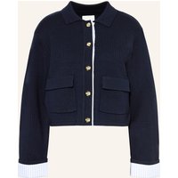 sandro Strickjacke blau