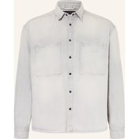 AllSaints Allsaints Jeanshemd Al Denim Comfort Fit grau