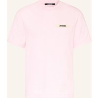 JACQUEMUS Jacquemus T-Shirt Le Tshirt Gros Grain rosa