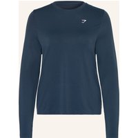 GYMSHARK Longsleeve Everyday Seamless blau