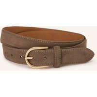 Vanzetti Ledergürtel beige