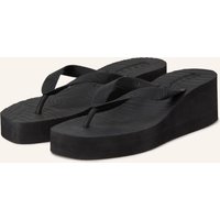 SLEEPERS Sleepers Zehentrenner High Platform schwarz