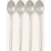 Alessi Alessi 4er-Set Mokkalöffel Dry silber