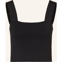 Maje Maje Stricktop schwarz