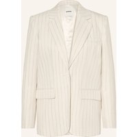 sandro Blazer Mit Glitzergarn weiss