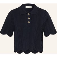sandro Strickshirt blau