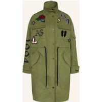 AllSaints Allsaints Parka Ariaa Mit Schmuckperlen gruen