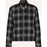 AllSaints Allsaints Flanell-Overjacket Kapi blau
