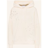 VOGUE COLLECTION Vogue Collection Hoodie Mit Nieten beige