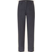 CAMBIO 7/8-Hose Krystal Mit Leinen blau