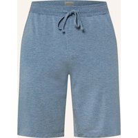 Hanro Schlafshorts Casuals blau