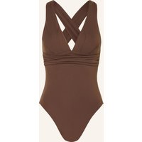 Seafolly Badeanzug Seafolly Collective braun