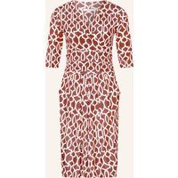 marivie Marivie Jerseykleid I Need More Money! braun