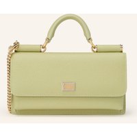 Dolce & Gabbana Dolce & Gabbana Umhängetasche Miss Sicily Mini gruen