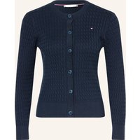 Tommy Hilfiger Strickjacke blau