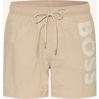 Boss Badeshorts Octopus grau