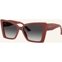 Jimmy Choo Jimmy Choo Sonnenbrille jc5001b Mit Schmucksteinen rot