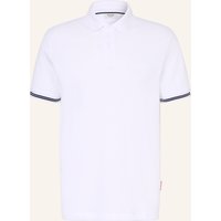 JOOP! JEANS Piqué-Poloshirt Amare weiss