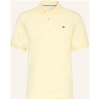 Gant Gant Piqué-Poloshirt gelb