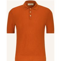 GRAN SASSO Gran Sasso Strick-Poloshirt braun