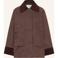 NEO NOIR Neo Noir Fieldjacket Anastacia Mit Cord braun