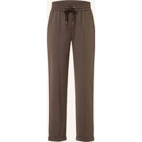 BRUNELLO CUCINELLI Hose Im Joggingstil Mit Schmucksteinen braun
