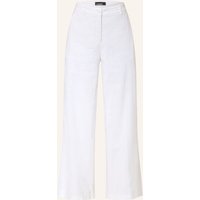 CAMBIO Marlenehose Adrienne Mit Leinen weiss
