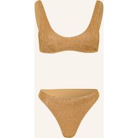 Oséree Oséree Bustier-Bikini Lumiere Sporty gold